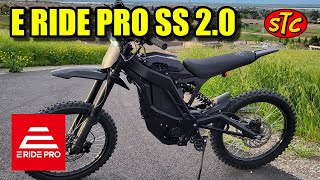 I Took The Electric Dirt Bike To Work ! * Eride Pro SS 2.0