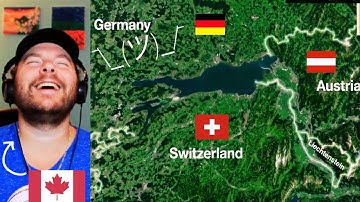 Canadian Reacts to The Confusing Borders of Lake Constance