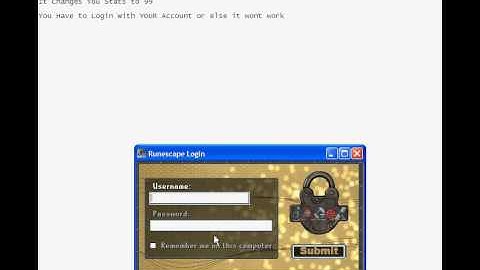 Runescape Stat Changer Proof In Video