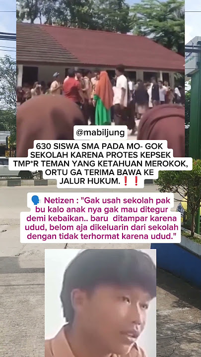 630 siswa siswi sma mogok sekolah❗❗#shorts #trending #music #viral