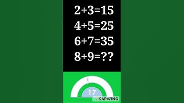 Test Your Brain | Math Puzzle | Riddles | #logicalvideos #shorts #trending #knowledgeispower