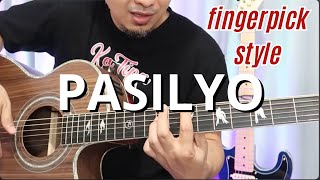 Guitar Tutorial of Pasilyo fingerpick style guitar cover