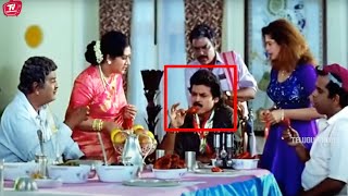 Venkatesh Funny Food Eating Comedy Scene | Brahmanandam Comedy | @TeluguVideoZ