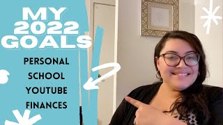 My 2022 Goals! | Student Teacher Goals | Personal Goals | Financial Goals | School Goals