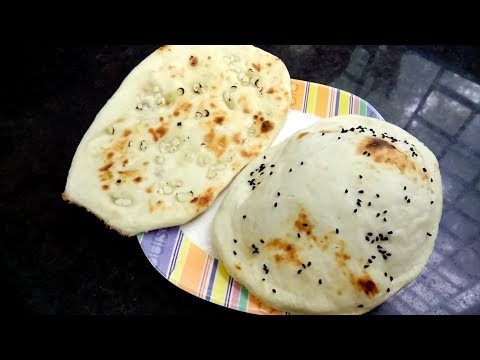 How to make DELICIOUS naan without tandoor or yeast (Veg, 10 mins)