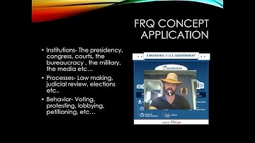 Concept Application FRQ Explained