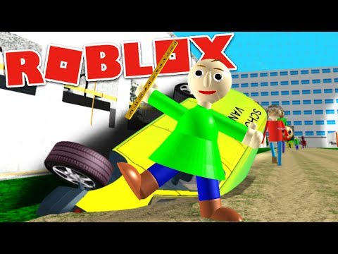 Play As Playtime Baldi And Drive A School Van Baldi S Basics Rp Roblox Youtube - baldi s basics in education and learning rp roblox