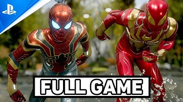 MCU Iron Spider Suit FULL GAME NG+ ( Ultimate Difficulty ) - Spider-man 2 PS5 New Game Plus ( 4k )