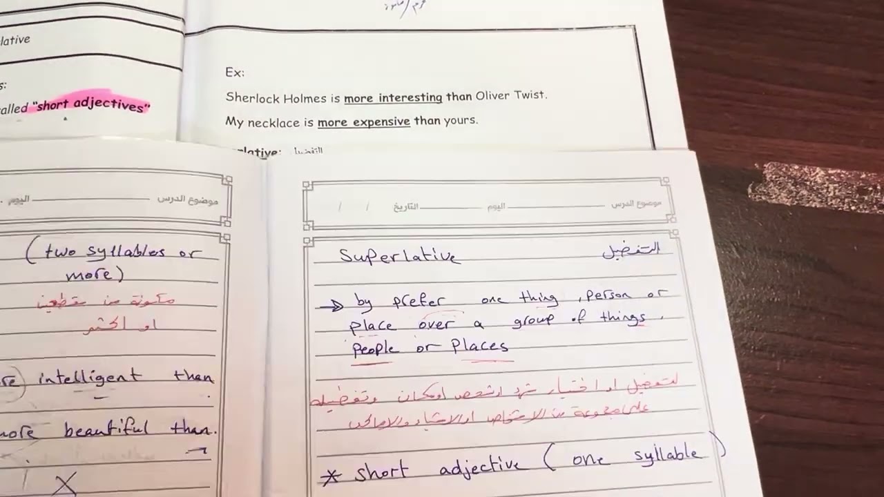 Comparative and superlative 8th.grade 