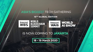 Introducing #WorldAIShow & #WBSJakata - Jakarta 2020