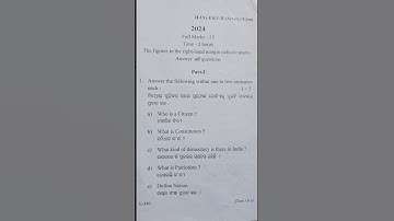 UG 2nd semester Ethics and value - ii Question paper (Arts/scie/com) 2024 FM University #shorts