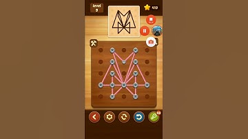 line puzzle string art Juniper level 9