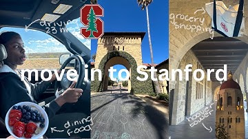 move in with me to Stanford (freshman year)