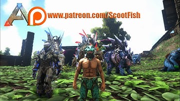 Tek Stegos: Max Level Taming And Breeding (Ark Survival Evolved)