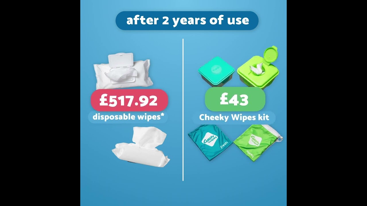 Meet Cheeky Wipes - Simple Reusable wipes that will save you money 