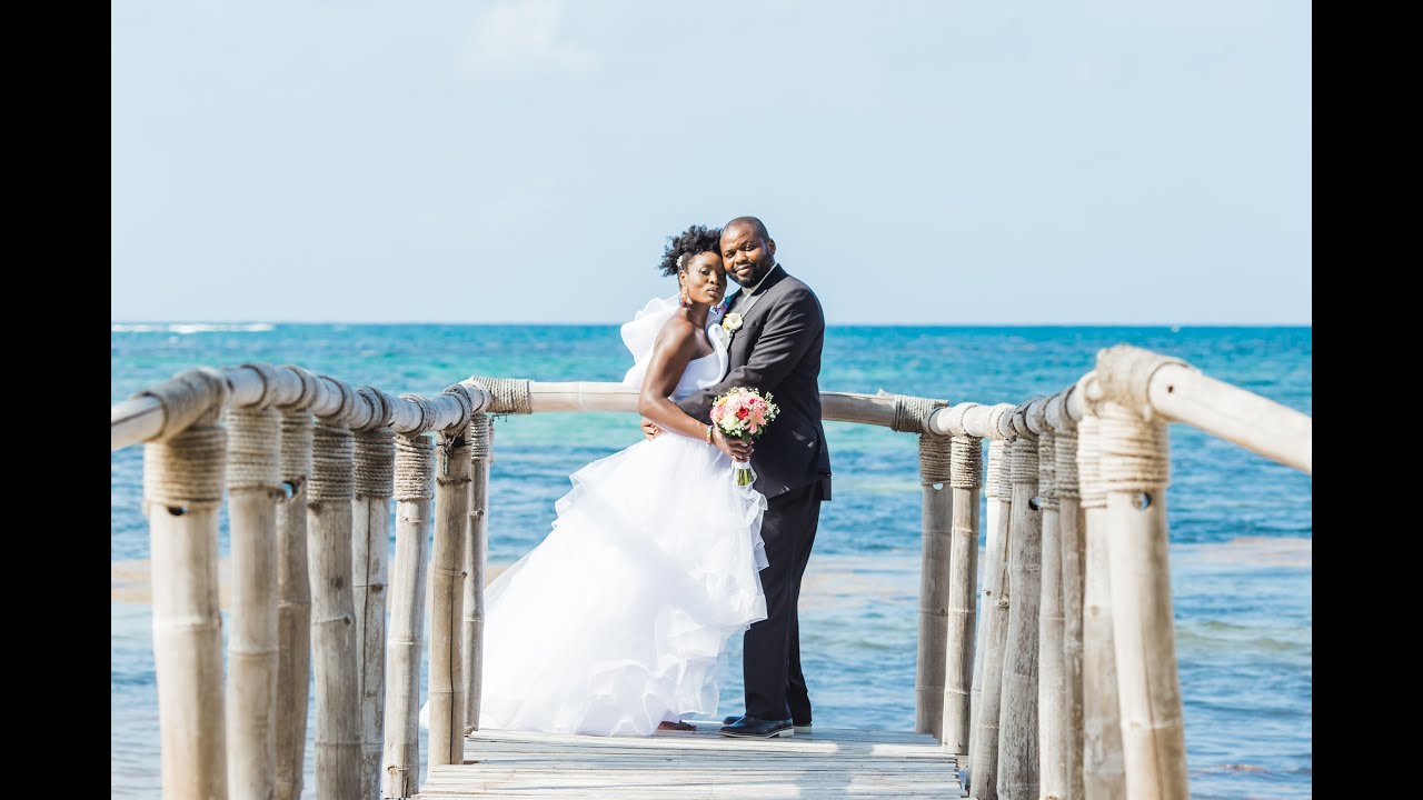 Renew vows wedding ceremony, Punta Cana, Dominican Republic. Chi Gbugu