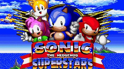 Sonic Superstars 16-Bit Title Screen Mod Showcase