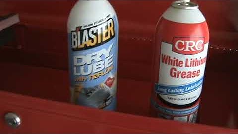 Tool Chest, Drawer Removal, Clean and Lube.