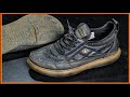 Clean  restore my dads old work shoes  vvr