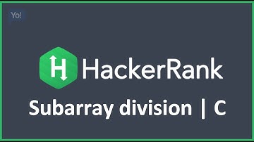 Subarray division | HackerRank Solution in C Programming