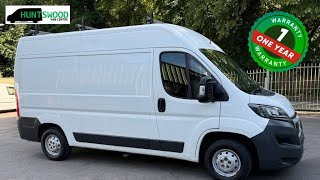 Fantastic example of a 2017 Peugeot Boxer medium wheel base panel van FOR SALE UK