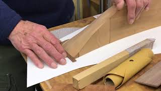 Cat Boat Half Hull by Malcolm M. Crosby, Part 7 Bow Stem