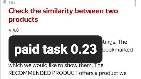 Check the similarity between two products / paid task 0.23 / 3 task / lg english  / easy_steps es/