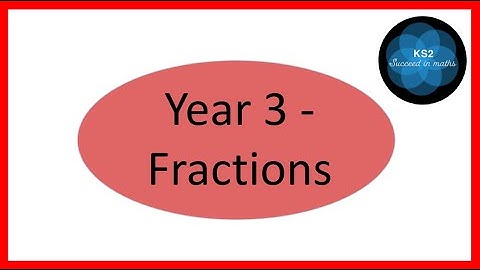 Year 3 Fractions End of Unit Assessment