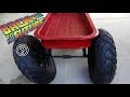 Radio Flyer Monster Wagon -- Quick Fix - ラジオフライヤーワゴンカスタム Radio Flyer Monster Wagon -- Quick Fix - ラジオフライヤーワゴンカスタム