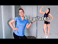 TRYING A BLOGILATES WORKOUT