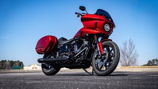 2025 Harley-Davidson Low Rider ST w/ Screamin' Eagle Extreme Flow Titanium Slip-Ons