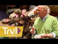 Gobbling pigs feet in bolivian witches market  bizarre foods with andrew zimmern  travel channel