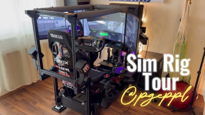 Simracing: SFX100 Motion Rig – Montage nach Anleitung von OpenSFX