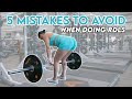 AVOID THESE EXERCISE MISTAKES (RDLs)