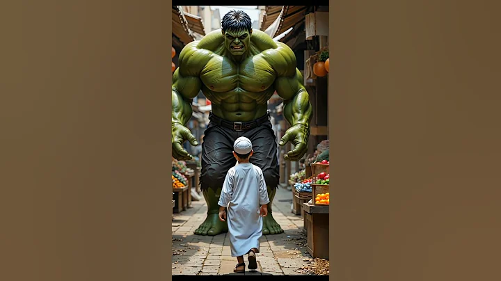 Hulk converts to Islam #ytshorts #shorts #story #ai