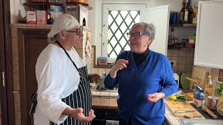 Living the Life in Sicily - Cooking With Loredana - Episode 7 - Triglia Fish & Zucchini with Flowers