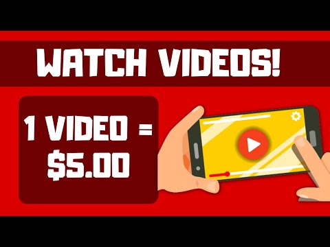 Get Paid $5.00 Per Video You Watch!! *FREE* (Make Money Online)