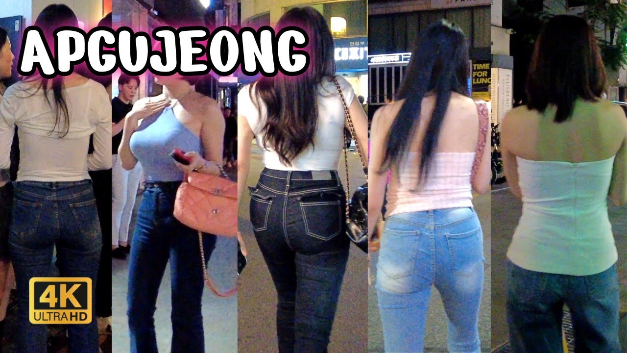 [4K nightlife]😎압구정🔥미남미녀는 압구정 로데오에 Seoul of korea, nightlife, apgujeong night walk, 4k walk korea