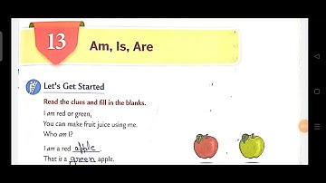Class-1, English Grammar- Ch-13- Am, Is, Are