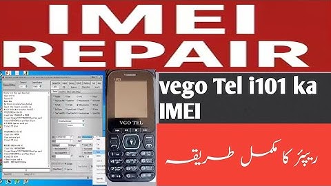Vgo Tel i101 Mobile IMEI Repair: Solutions for |SIM Register Failed |& Invalid SIM Card Problems