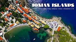 Greece | Sailing the Ionian. Lefkada, Atokos, Kastos, Ithaca, Kefalonia islands | Drone video in 4K