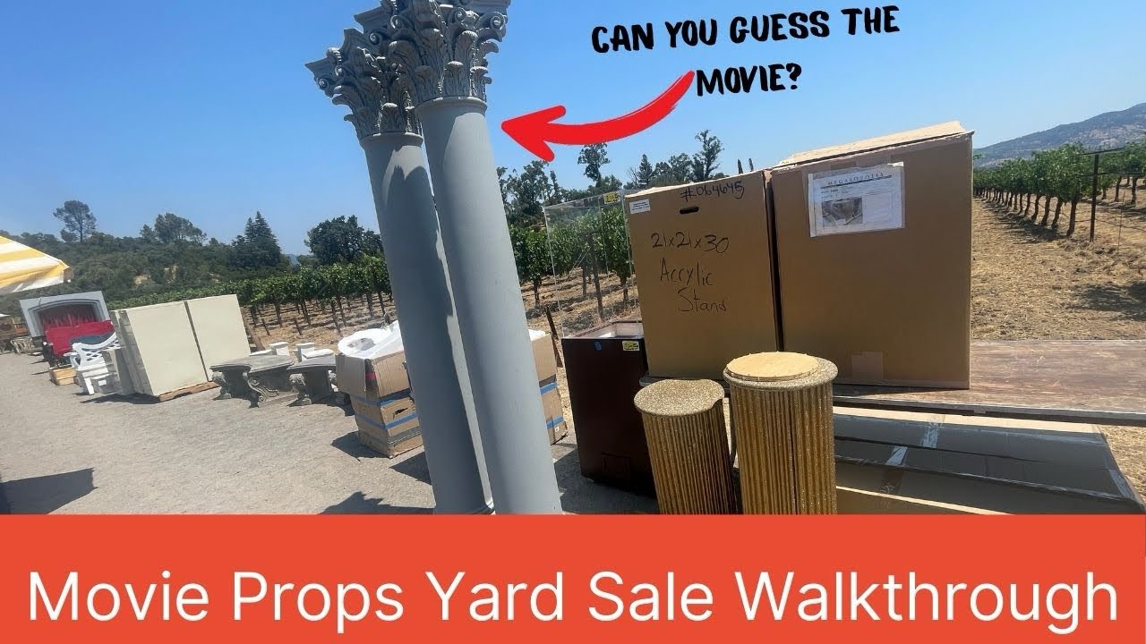 I stumbled upon a yard sale selling movie props from a famous movie!