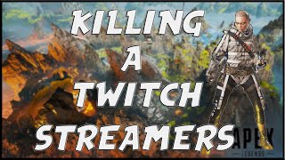 KILLING APEX LEGENDS TWITCH STREAMER WITH REACTIONS! ep6