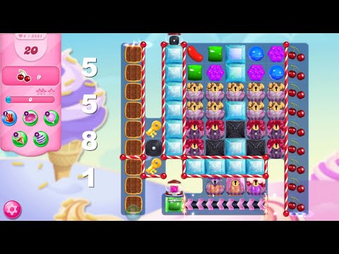 Candy Crush Saga 5581 | NO BOOSTERS | 2-Star ⭐⭐ | 20 Moves To Complete