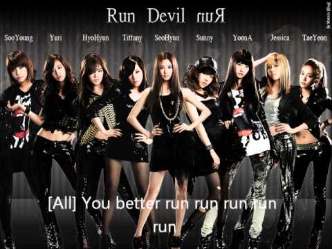 Girls Generation Run Devil Run Lyrics Youtube