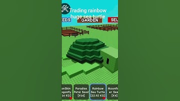 Thumbnail of TRADING RAINBOW HUGE SEA TURTLE|GROW A GARDEN #growagarden #roblox #gaming #growagardenroblox