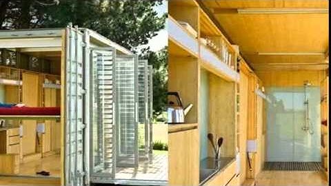 Amazing shipping container homes : Port-A-Bach Container Home Prototype, by Atelierworkshop