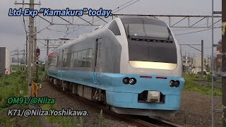 2024.7.13 武蔵野線【E653】【K71】【E257】特急鎌倉号@新座/吉川