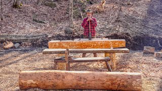Making 400 lb. Workbenches for My Off Grid Outdoor Workshop | Preparing for My Next Big Projects