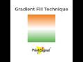Gradient Fill in Coreldraw | Graphic Design Tutorial for Beginners | #PrintSignal